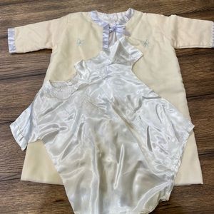 Vintage/New Circa 1950 Satin onsie & Robe